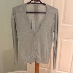 COPY - 3 FOR $10- Pastel blue button up cardigan